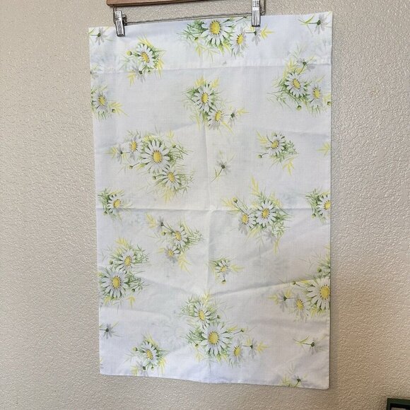 Vintage Springboard Floral Daisy Percale Pillowcase 30” X 20” - Picture 1 of 4